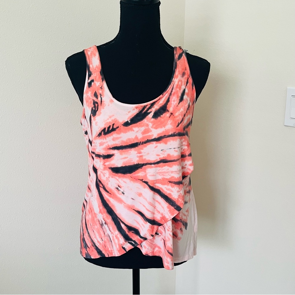Green Dragon Tie Dye Tank Top